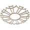 Ekena Millwork Augustus Wood Fretwork Pierced Ceiling Medallion, Red Oak, 16"OD x 5 5/8"ID x 1/4"T CMWP16X16X0250AURO - alternate 5